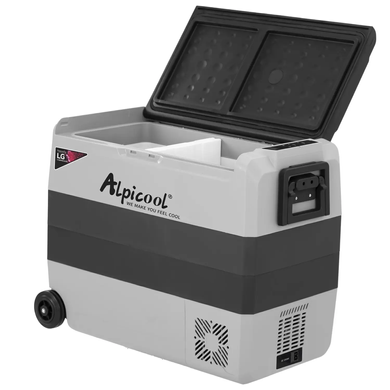 Компрессорный автохолодильник Alpicool T60 LG двухкамерный, 60 л