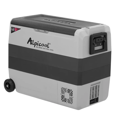 Alpicool T60 LG 60 л компресорний автохолодильник двокамерний