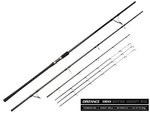Вудилище фідерне Feeder Concept Distance BLACK EXTRA HEAVY 3.9m 120-210g (FCDIBH210-390)
