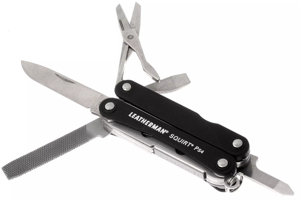 Мультитул Leatherman Squirt PS4 Black