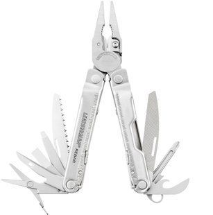 Мультитул Leatherman Knifeless Rebar Stainless Steel, нейлоновый чехол