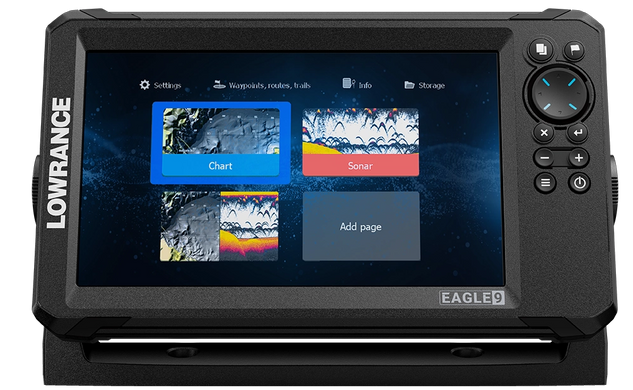 Эхолот Lowrance Eagle 9 с датчиком TripleShot HD