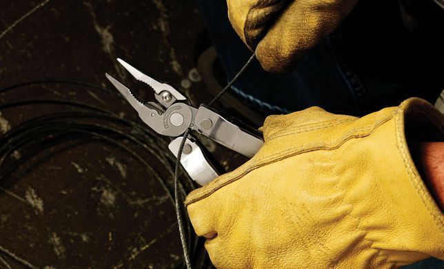 Мультитул Leatherman Knifeless Rebar Stainless Steel, нейлоновый чехол