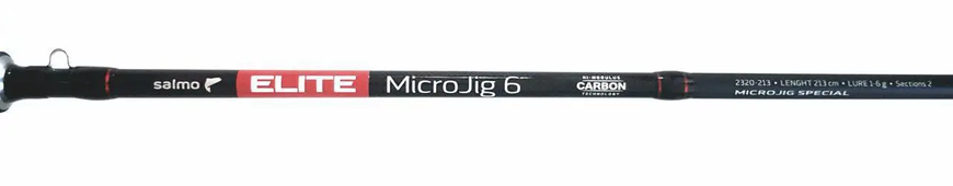 Удилище спиннинговое Salmo Elite MICRO JIG 6 1-6г 2м (2320-200)