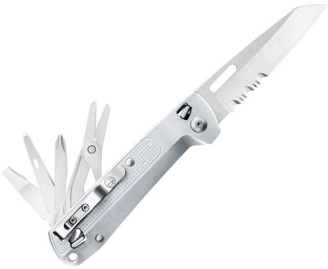 Ніж-мультитул Leatherman Free K4x Silver