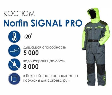 Комбинезон зимний плавающий Norfin Signal Pro р.S