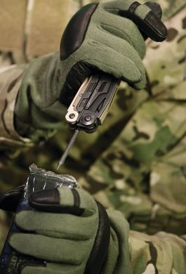 Мультитул Leatherman MUT Black, чехол Molle коричневый