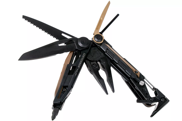Мультитул Leatherman MUT Black, чехол Molle коричневый