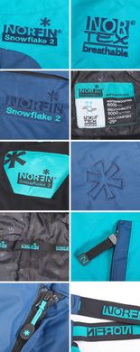 Зимний костюм Norfin Snowflake 2 (голубой) -25° р.M