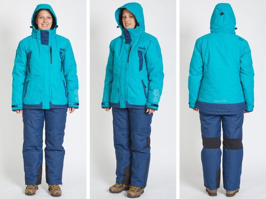 Зимний костюм Norfin Snowflake 2 (голубой) -25° р.XS