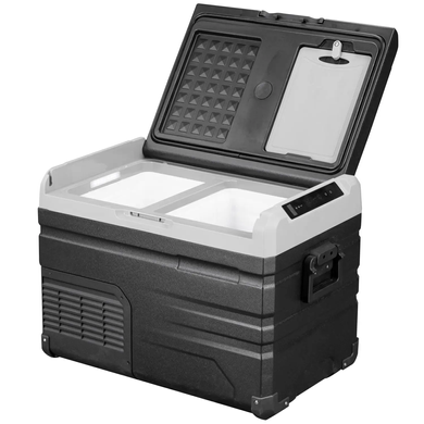 Alpicool TW35 37 л компрессорный автохолодильник двухкамерный + батарея
