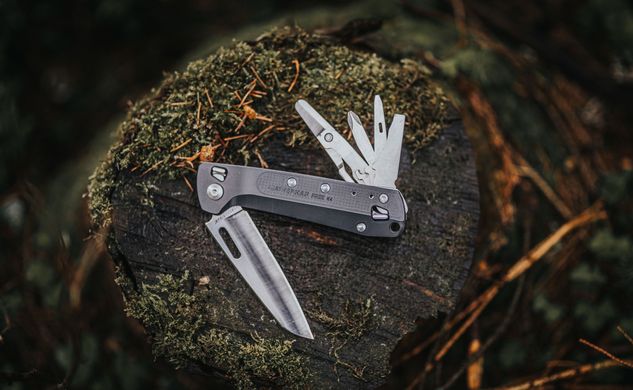 Нож-мультитул Leatherman Free K4 Gray