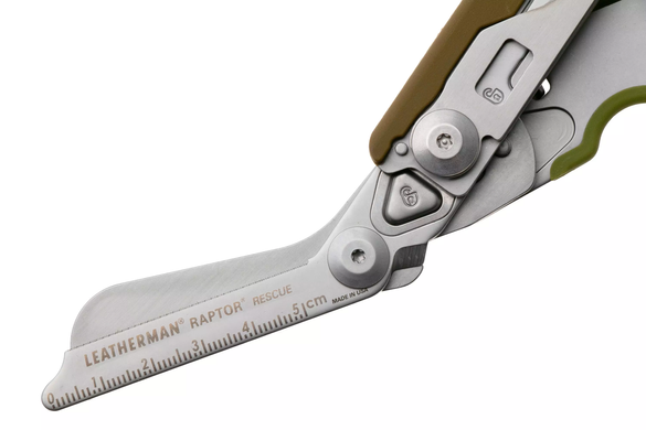 Ножиці Leatherman Raptor Rescue Woodland, utility чохол