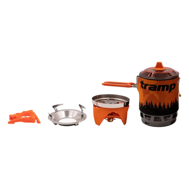 Система приготування їжі Tramp orange UTRG-049 + Газовий балон 230 гр UTRG-003
