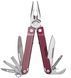 Мультитул Leatherman Bond Heathered Cranberry, нейлоновый чехол