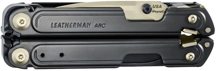 Мультитул Leatherman ARC Obsidian, кожаный чехол