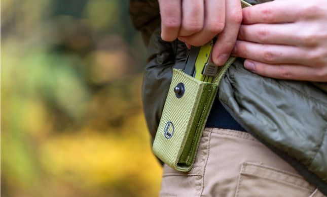 Мультитул Leatherman Rebar Mossy Slate, нейлоновый чехол
