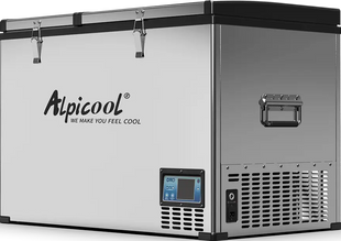 Alpicool BCD125 125 л компресорний автохолодильник двокамерний