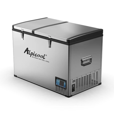 Компресорний автохолодильник Alpicool BCD125 125 л двокамерний