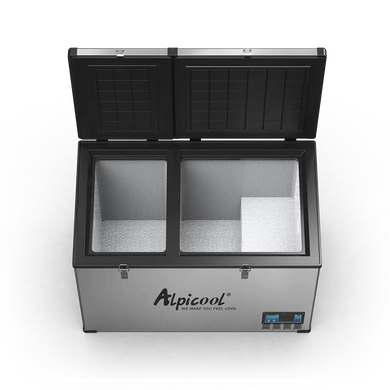 Компресорний автохолодильник Alpicool BCD125 125 л двокамерний