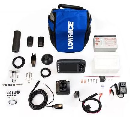 Эхолот-картплоттер Lowrance Hook2-4x GPS Bullet All Season Pack