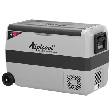 Компрессорный автохолодильник Alpicool T50 LG двухкамерный, 50 л