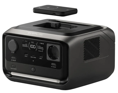 Зарядная станция EcoFlow RIVER 3 Plus Wireless