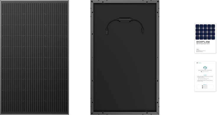 Набір сонячних панелей EcoFlow 4*100 Solar Panel