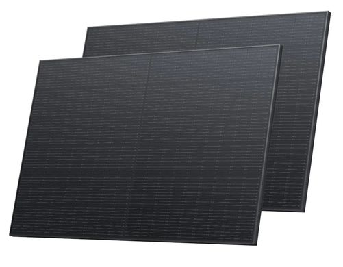 Комплект енергонезалежності EcoFlow PowerStream - мікроінвертор 800W + 2 x 400W стаціонарні сонячні панелі