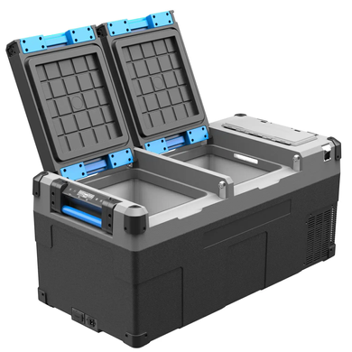 Alpicool E75 компрессорный автохолодильник двухкамерный