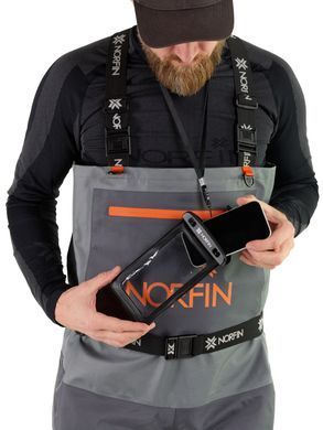 Напівкомбінезон забродний Norfin PILOT STOCKINGFOOT GRAY р.M-L