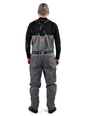Напівкомбінезон забродний Norfin PILOT STOCKINGFOOT GRAY р.M-L