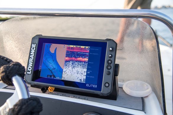 Ехолот-картплоттер Lowrance Elite FS 9 без датчика