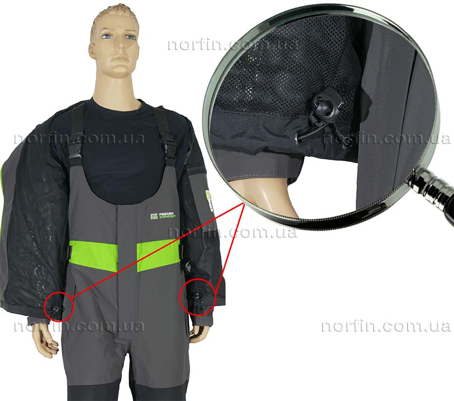 кольцевая утяжка куртки Norfin Feeder Concept Storm