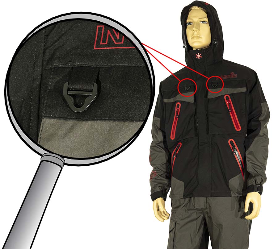 Куртка костюма Norfin Pro Dry 2 с D-рингами