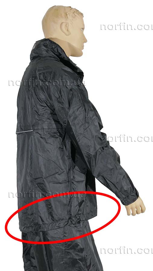 удлиненная куртка Norfin Rain
