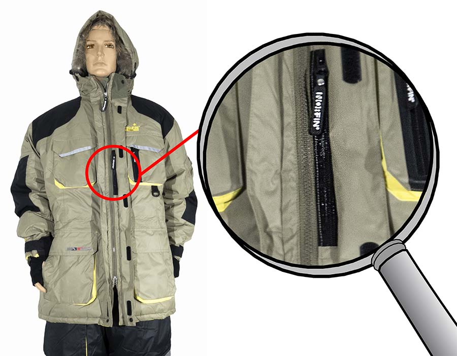Куртка Norfin Titan з кишенями

