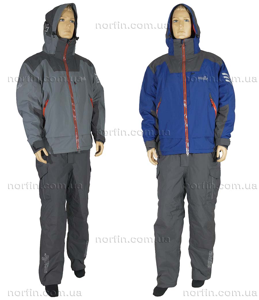 два разных цвета куртки Norfin Verity Pro Blue и Gray