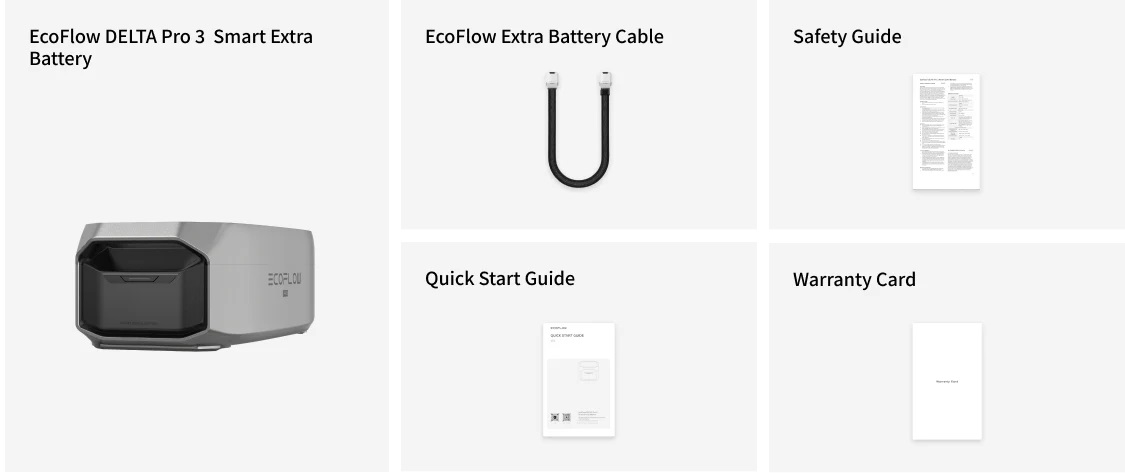 Додаткова батарея EcoFLow DELTA Pro 3 Extra Battery (4096 Вт·ч)