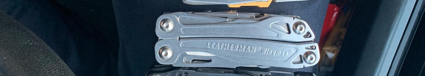Полноразмерный мультиинструмент Leatherman Wingman с ножницами Liner-Lock