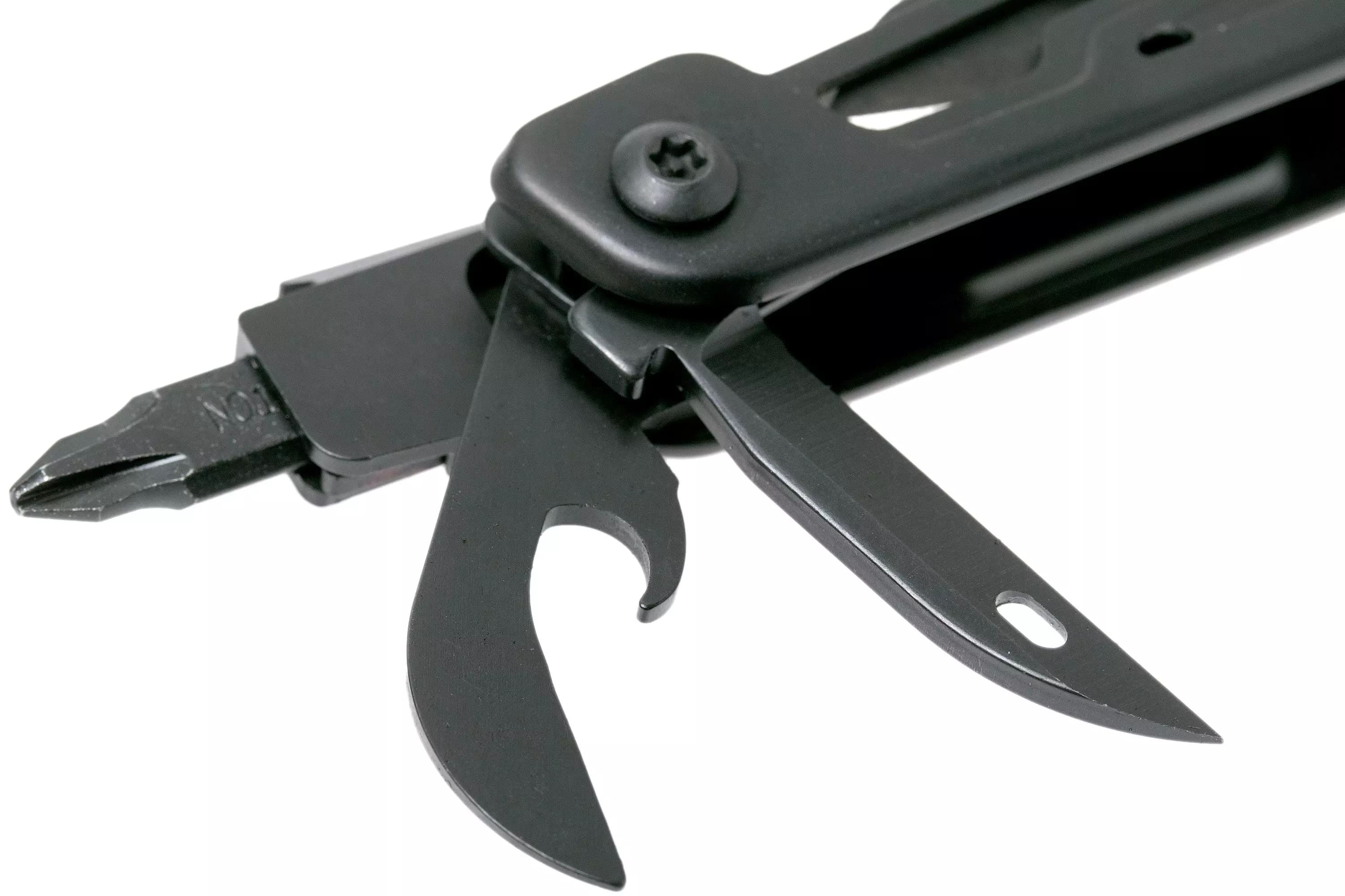 Повнорозмірний мультиінструмент Leatherman Signal з шилом з вушком та гвинтовою петлею, консервним ножем та відкривалкою для пляшок