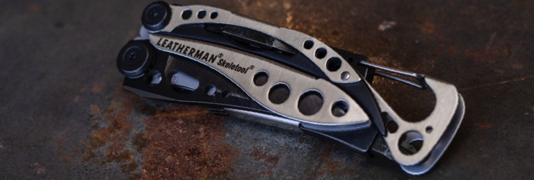 Мультиінструмент Leatherman Skeletool Black & Silver