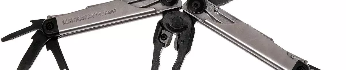 Портативный мультиинструмент Leatherman Surge Black & Silver