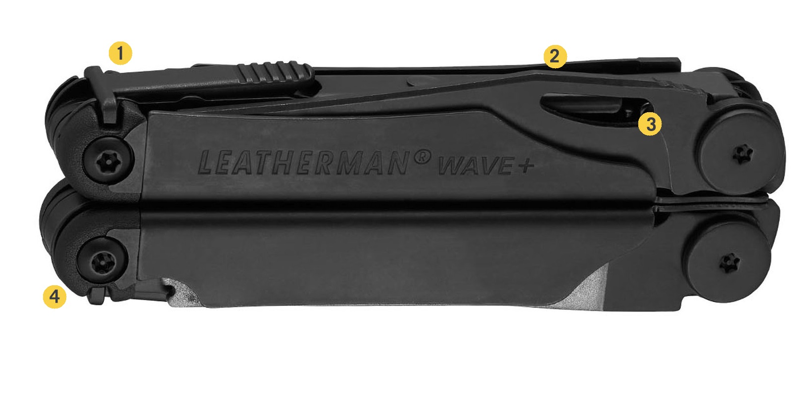 Мультиінструмент Leatherman Wave з кільцем для шнурка