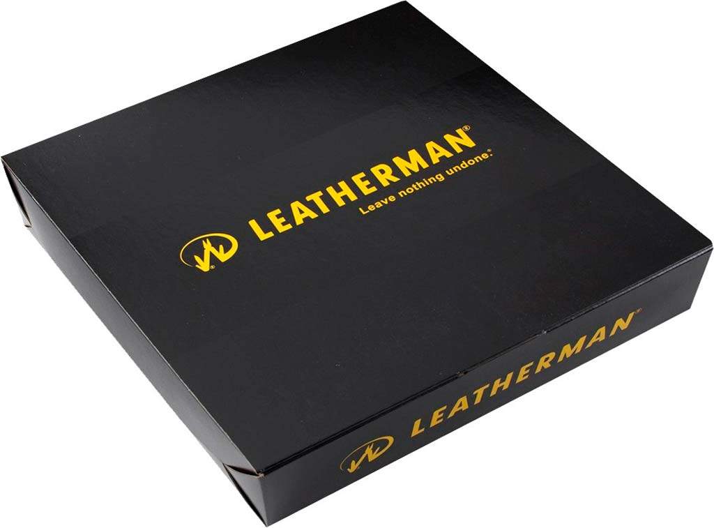 Мультитул Leatherman Wave 830082 у подарунковій коробці зі шкіряним чохлом